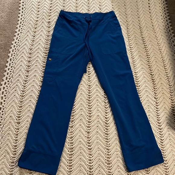 Grey's Anatomy Other - Grey’s Anatomy signature scrub pants galaxy blue size small